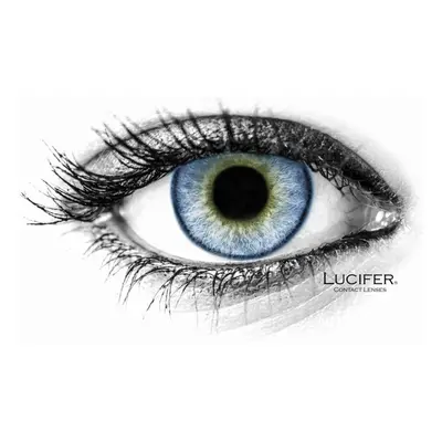 Lucifer Barevné čočky - dioptrické - CLOUD R BLUE (2 čočky) - -5.00