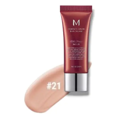 MISSHA BB krém M Perfect Cover BB Cream (20 ml) - #21 Light Beige