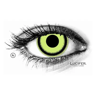 Lucifer Crazy čočky - nedioptrické - MYSTIC GREEN (2 čočky)