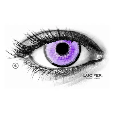 Lucifer Crazy čočky - nedioptrické - AQUAMAN VIOLET (2 čočky)