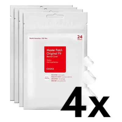 COSRX 4x Čistící náplasti Acne Pimple Master Patch (4 x 24 náplastí)