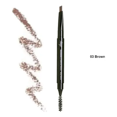 THE FACE SHOP Tužka na obočí s kartáčkem fmgt Designing Eyebrow Pencil - #03 Brown