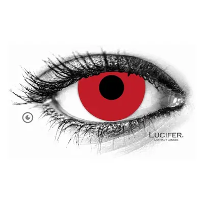 Lucifer Crazy čočky - nedioptrické - BLOODY RED (2 čočky)