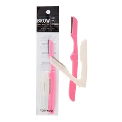 TONYMOLY Břitva na obočí a citlivé partie těla Foldable Eyebrow Razor (2 ks)