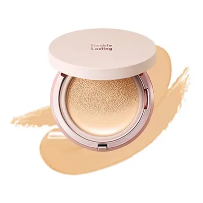 ETUDE Cushion s houbičkou Double Lasting Cushion Glow - #21W1 Beige