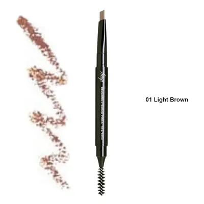 THE FACE SHOP Tužka na obočí s kartáčkem fmgt Designing Eyebrow Pencil - #01 Light Brown