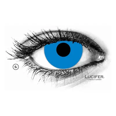 Lucifer Crazy čočky - nedioptrické - EXPLOSION BLUE (2 čočky)