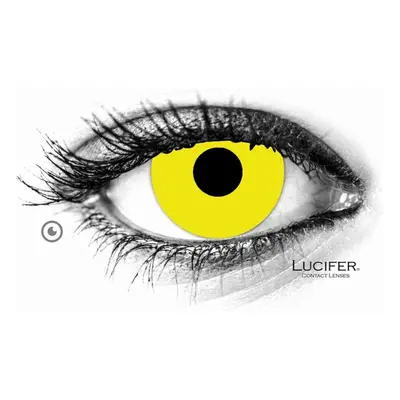 Lucifer Crazy čočky - nedioptrické - VIVID YELLOW (2 čočky)