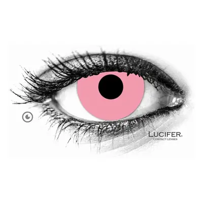 Lucifer Crazy čočky - nedioptrické - POSY PINK (2 čočky)