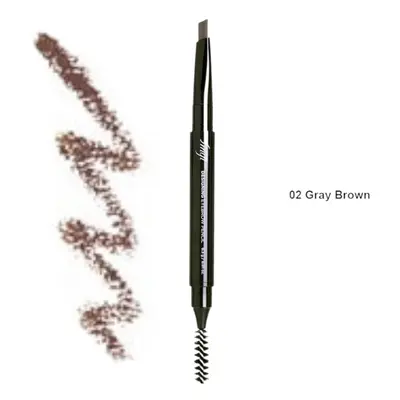 THE FACE SHOP Tužka na obočí s kartáčkem fmgt Designing Eyebrow Pencil - #02 Gray Brown