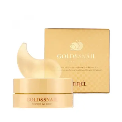 Petitfée PETITFÉE Hydrogelové masky pod oči Gold and Snail Hydrogel Eye Patch (60 ks)