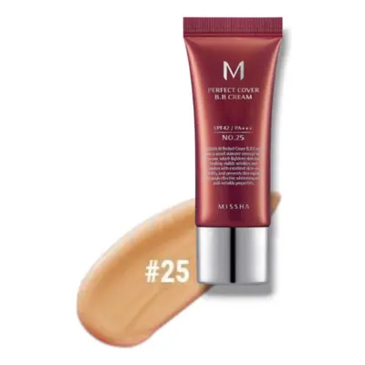 MISSHA BB krém M Perfect Cover BB Cream (20 ml) - #25 Warm Beige