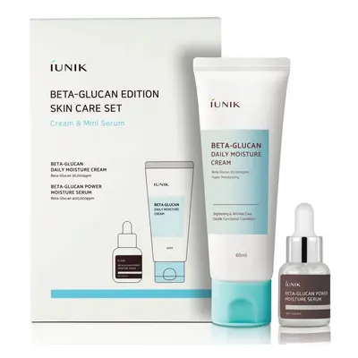 iUNIK Beta-Glucan Edition Skincare Set (Cream & Mini Serum)