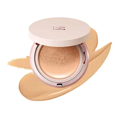 ETUDE Cushion s houbičkou Double Lasting Cushion Glow - #23N1 Sand