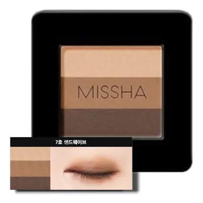 MISSHA Oční stíny Triple Shadow - No. 7 Sand Wave