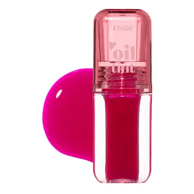 ETUDE Olejový tint na rty Dear Darling Oil Tint #03 Neon Pink