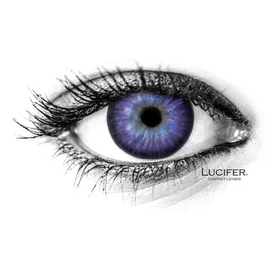 Lucifer Barevné čočky - nedioptrické - AMAZON VIOLET (2 čočky)