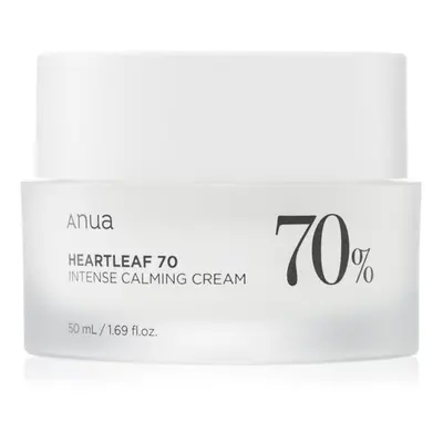 ANUA Zklidňující a hydratační pleťový krém Heartleaf 70 Intense Calming Cream (50 ml)