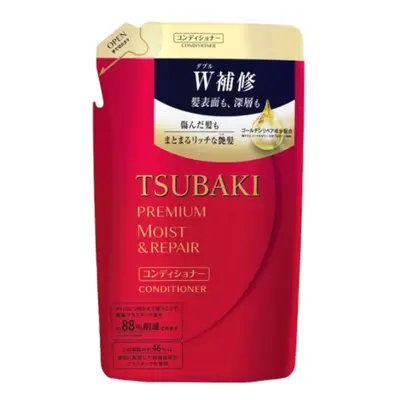 SHISEIDO TSUBAKI Prémiový kondicionér Premium Conditioner Moist & Repair (Refill balení 330 ml)