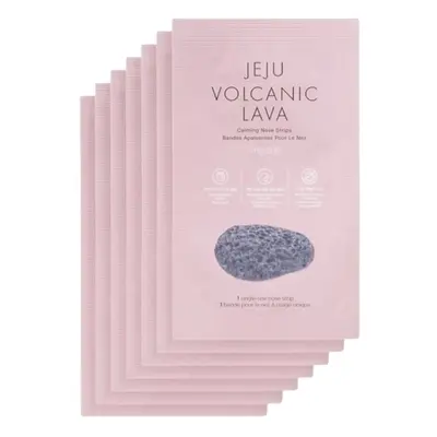 THE FACE SHOP Čisticí náplasti na nos Jeju Volcanic Lava Nose Strips Set (7 ks) - #02 Calming