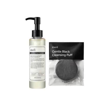 KLAIRS Čistící o odličovací olej Gentle Black Deep Cleansing Oil (150ml)