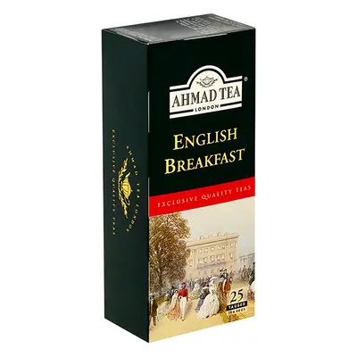 Ahmad Tea | English Breakfast | 25 sáčků (s úvazkem)