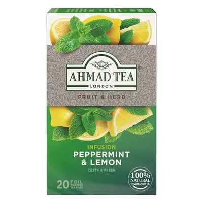 Ahmad Tea | Peppermint & Lemon | 20 alu sáčků