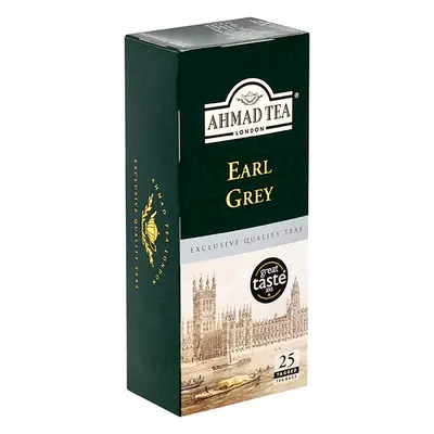 Ahmad Tea | Earl Grey Tea | 25 sáčků (s úvazkem)