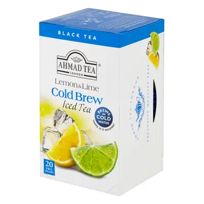 Ahmad Tea | Lemon & Lime Cold Brew | 20 alu sáčků