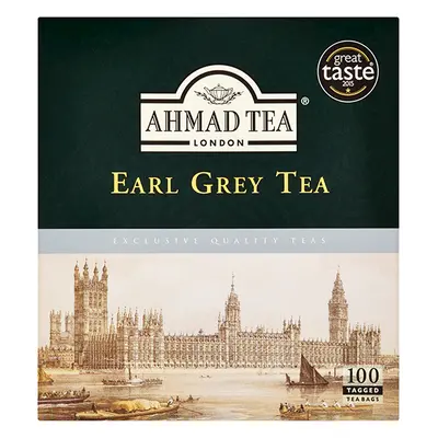 Ahmad Tea | Earl Grey Tea |100 sáčků (s úvazkem)