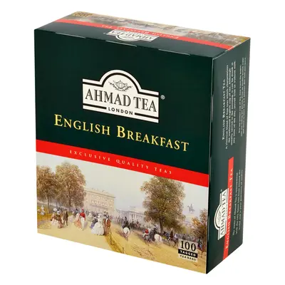 Ahmad Tea | English Breakfast | 100 sáčků (s úvazkem)