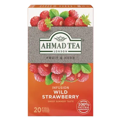 Ahmad Tea | Wild Strawberry | 20 alu sáčků