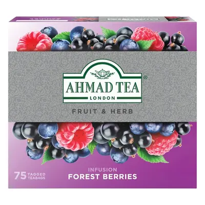 Ahmad Tea | Forest Berries | 75 sáčků (s úvazkem)