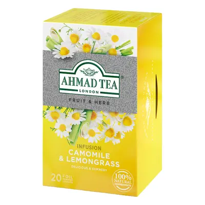 Ahmad Tea | Camomile & Lemongrass | 20 alu sáčků