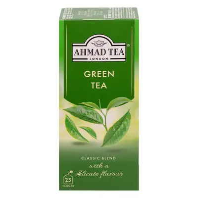 Ahmad Tea | Green Tea | 25 sáčků (s úvazkem)