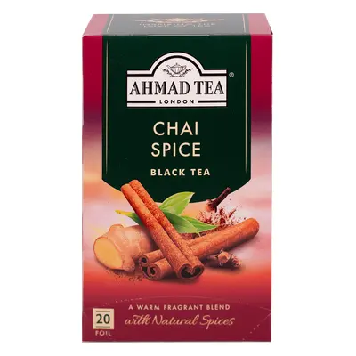 Ahmad Tea Černý čaj Chai Spice 20x2g alu sáčků