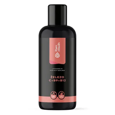 Pure rituals lipozomální Železo+C+B9+B12, 200 ml