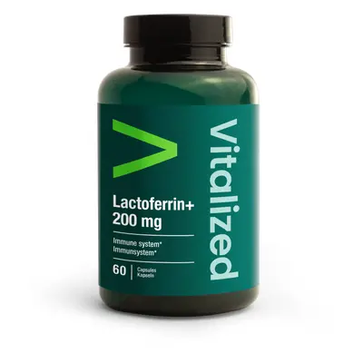 Vitalized Lactoferrin+ 200 mg, Imunita, 60 kapslí