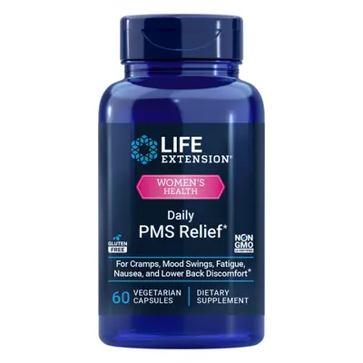 Life Extension Daily PMS Relief, Podpora při PMS, 60 kapslí