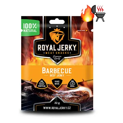 Sušené maso – Royal Jerky | Hovězí, Barbecue| 22 g