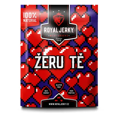 Sušené maso – Royal Jerky | Žeru tě Pack 9x jerky - Fialový | 198 g