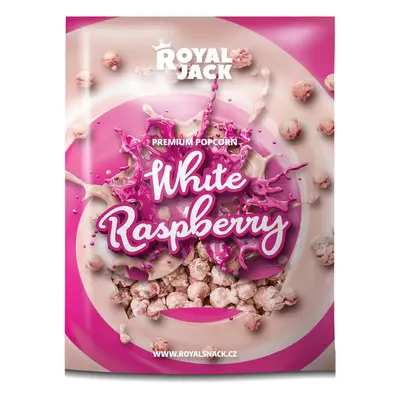 Sušené maso – Royal Jerky | Royal Jack - White Raspberry (popcorn v bílé čokoládě s malinovým pr