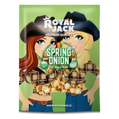 Sušené maso – Royal Jerky | Royal Jack - Spring Onion by Viki&Kate - popcorn s příchutí jarní ci