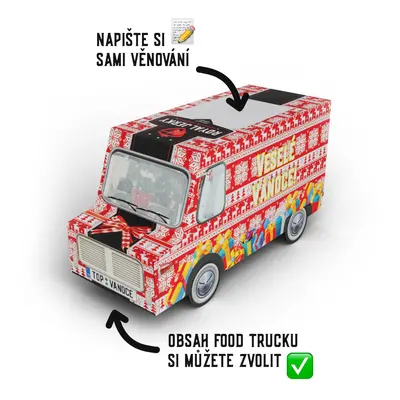 Sušené maso – Royal Jerky | Vánoční červený FOOD TRUCK plný sušeného masa (7x jerky) | 154 g