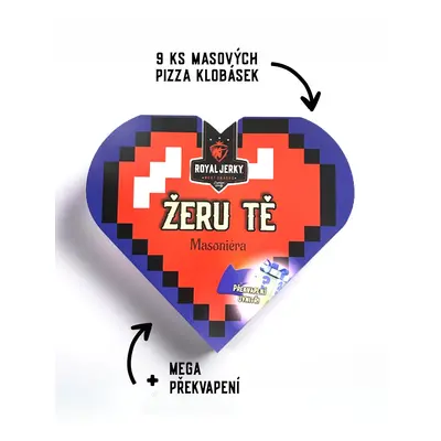 Masoniéra (6x JERKY + 6x pizza klobásky + překvapení ZDARMA)