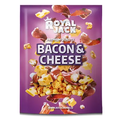 Sušené maso – Royal Jerky | Royal Jack - Bacon&Cheese (popcorn s příchutí slaniny a sýru) | 35 g