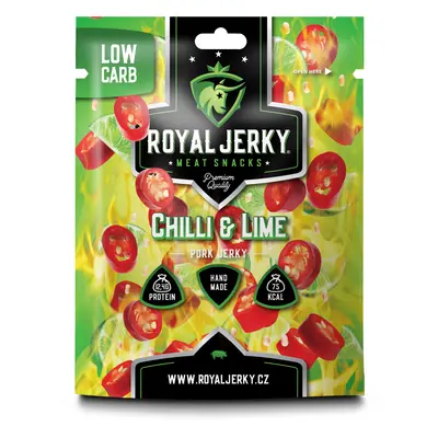 Sušené maso – Royal Jerky | Vepřové, Chilli & Lime | 22 g