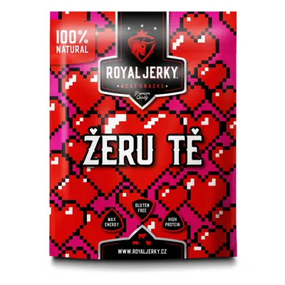 Sušené maso – Royal Jerky | Žeru tě Pack 9x jerky - Růžový | 198 g