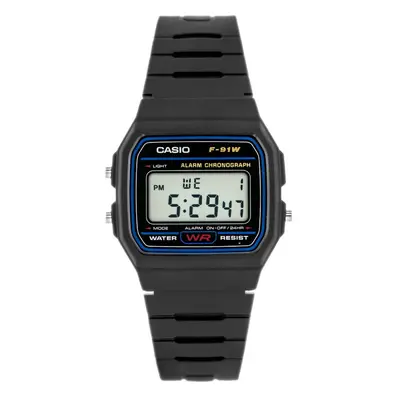 Pánské hodinky CASIO F-91W-1YER (zd086a) - Klasické + BOX Barva (Varianta): tay-12758-uniw