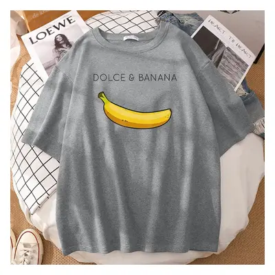 Tričko DOLCE & BANANA Barva: Světle Šedá